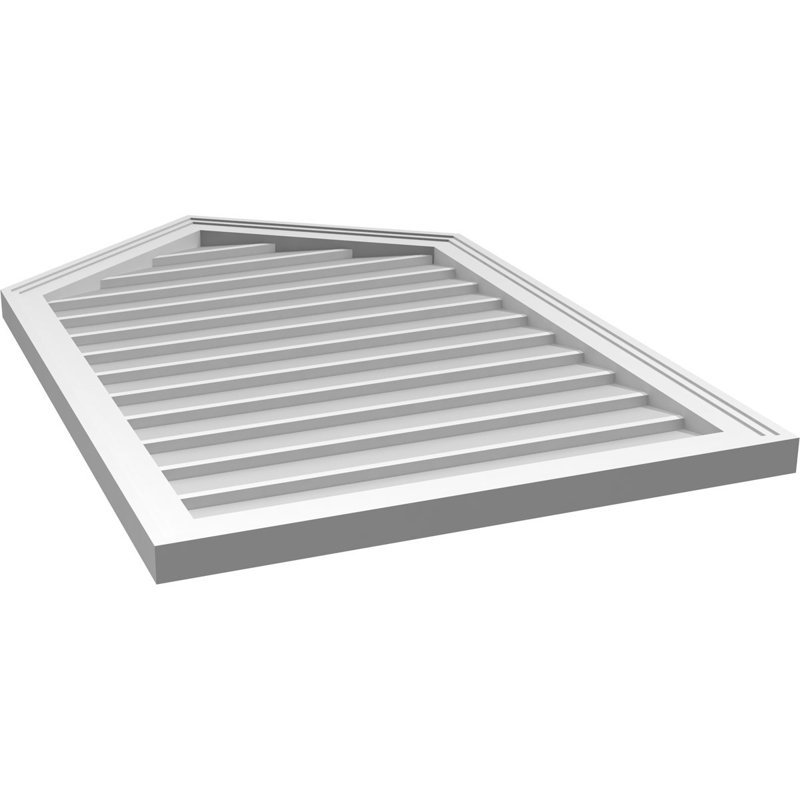 Ventilateur à pignon en uréthane non-fonctionnel Signature, H 40 po x l 26 po x P 1,5 po