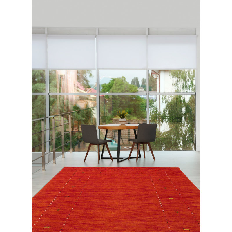 Tapis rouge Kashkuli Gabbeh 5 pi 1 po x 7 pi 10 po