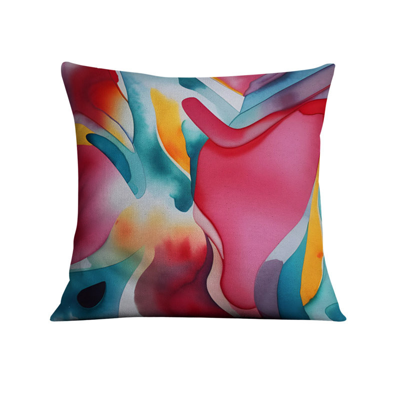 Coussin décoratif, Housse de coussin seulement - sans coussin, H 16 po x l 16 po