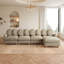 Grand sofa modulaire en coin