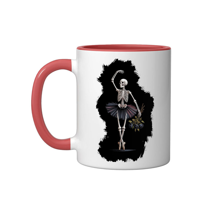 Ceramic Coffee Mug, Red