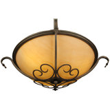 Hillier 3 - Light Semi Flush Mount