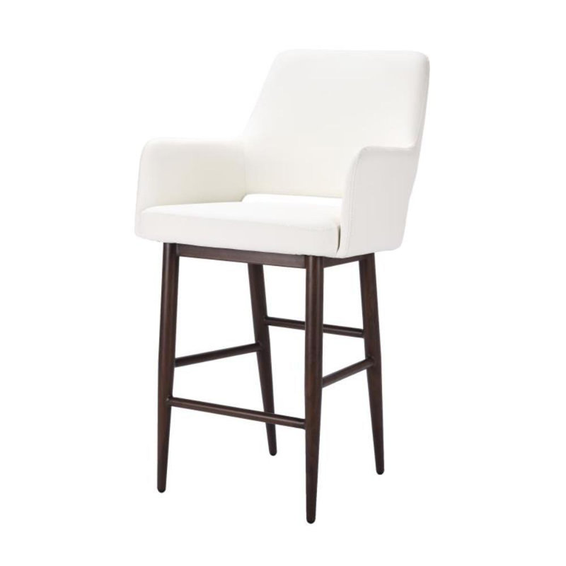 Tabouret de comptoir 25 po Tomlin, Blanc