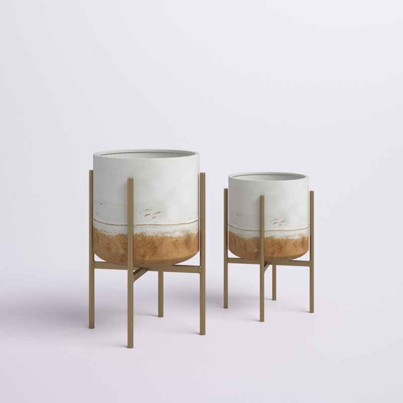Lunford Modern Planters (Set Of 2)