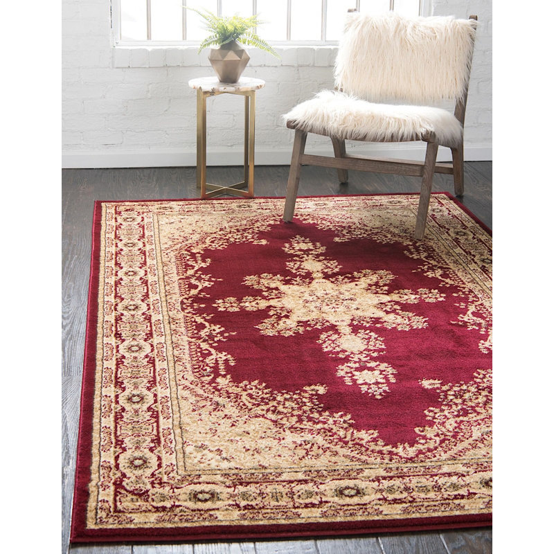 Tapis oriental rouge Gangemi, Rectangle 9 pi x 12 pi