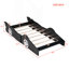 Lit plateforme simple avec roulettes