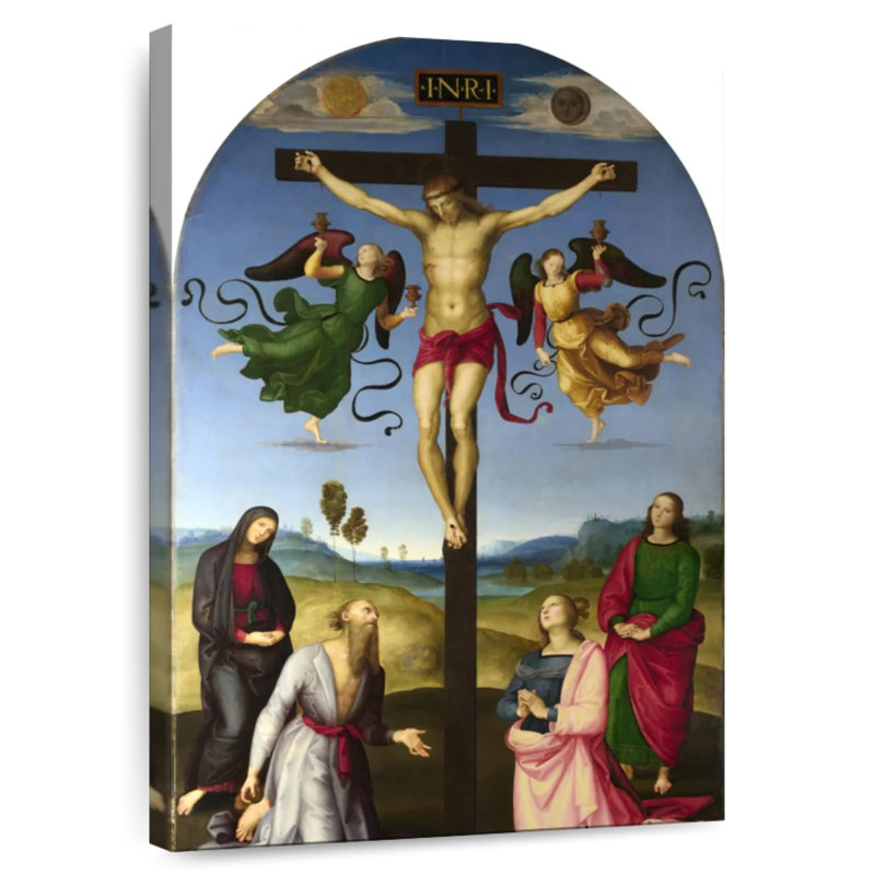 La crucifixion de Mond, H 39 po x l 26 po