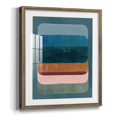 No Deckle Tropical Moderne VI, reproduction encadrée