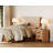 Modern Rustic Brown End Table-391312627