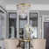 6-Light Crystal Chandelier