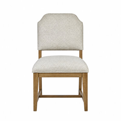 Ensemble de salle à manger extensible 9 pièces avec 8 chaises rembourrées Deemston - Amande