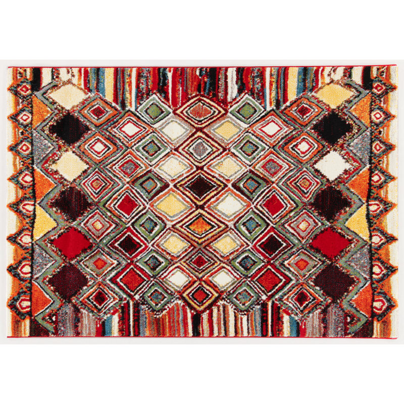 Amino Geometric Area Rug, 133 x 190cm