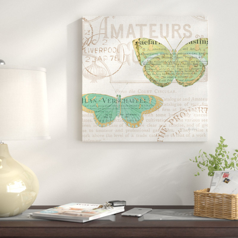 «Bookshelf Botanical IX», impression sur toile, H 12 po x l 12 po x P 1,5 po, Toile tendue, Pas de tapis