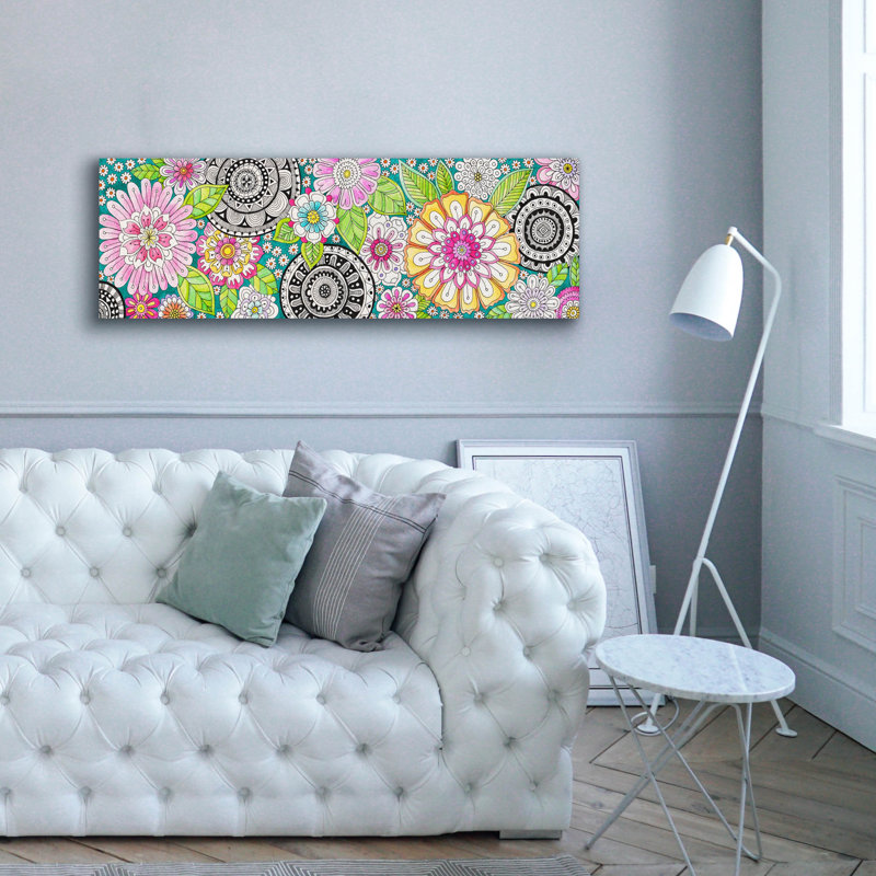 Mandalas et fleurs pastel par Hello Angel