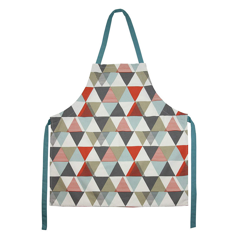 Amelia Bib Apron, Terracotta Orange