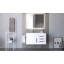 Ensemble de meuble-lavabo mural simple 36 po Bassi-573101966-573101967-573101961
