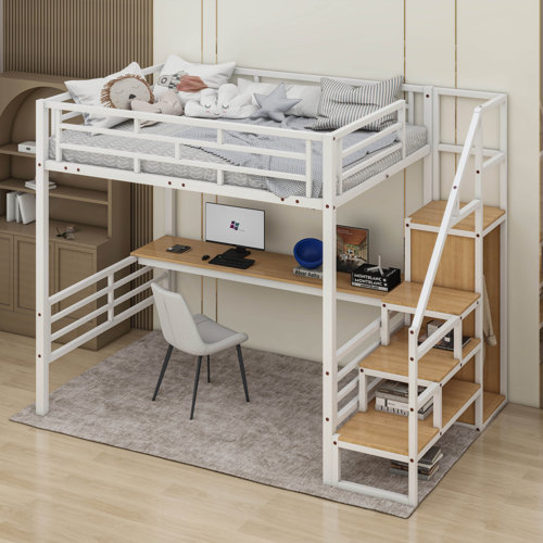 Mason & Marbles Vivi Kids Full Loft Bed | Wayfair