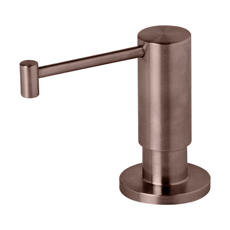 Contemporary Soap/Lotion Dispenser, American Bronze