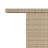  Garden Table Beige PE Rattan 39.4 In X 21.7 In X 28.7 In-1127580704