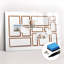 Magnetic Glass Dry Erase Board