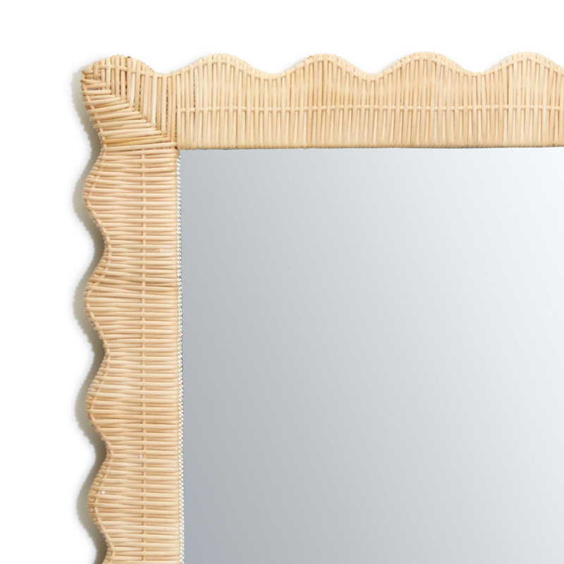 Miroir en osier