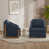 Blue Polyester selected