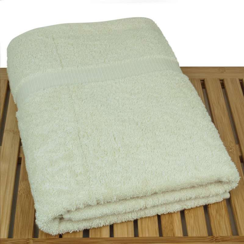 Wellston Super Plush Bath Towel, Cream