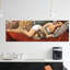 «Siesta», reproduction d'impression sur toile tendue-28760615-72435152