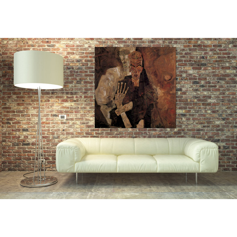 Egon Schiele - Wrapped Canvas Painting, 100cm H x 100cm W x 1.8cm D