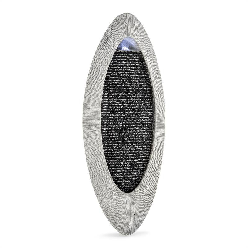 Weather Resistant Wall Base Fountain with Light