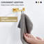 Crochet double pour salle de bain mural-55775127