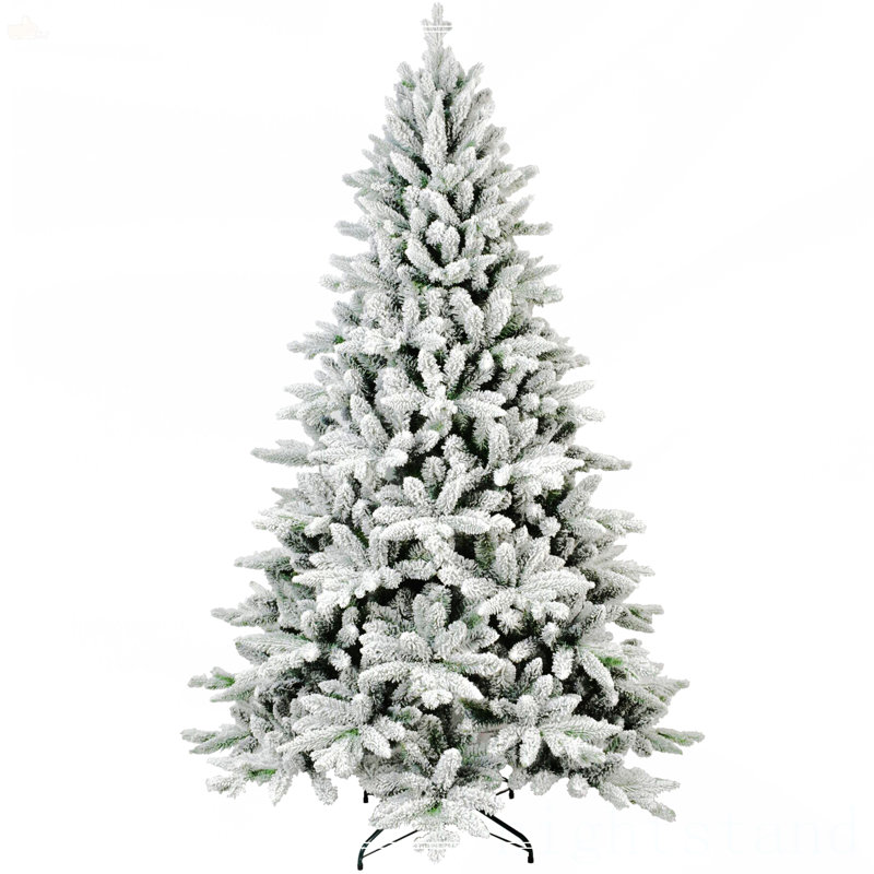 Arbre de Noël enneigé 6 pi, Ne s’applique pas, 6', Non pré-éclairé