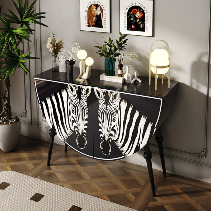 Buffet zébré luxueux style français