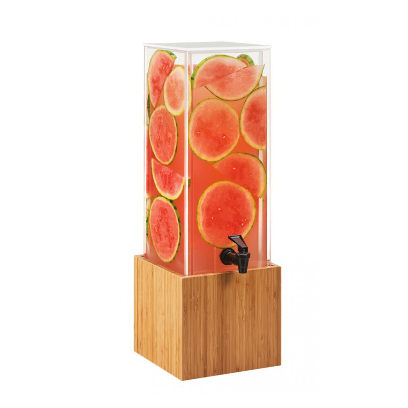384 Oz. Beverage Dispenser, Bamboo
