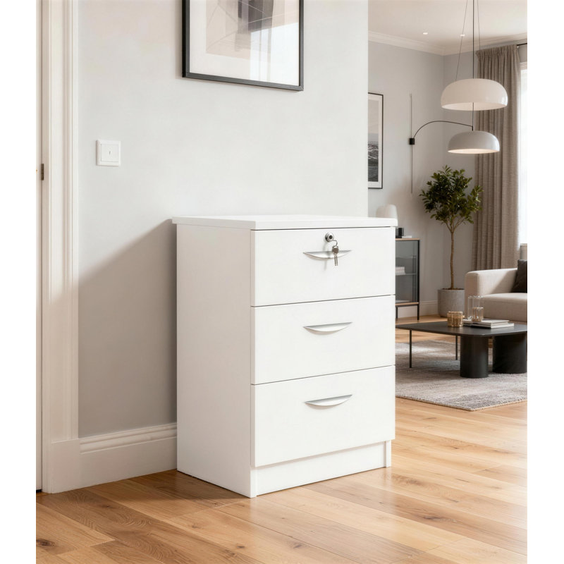 Multimedia Storage Unit, White