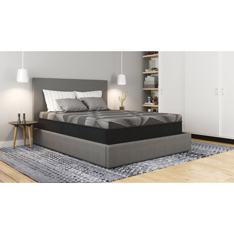 Bryn Cool Copper Hybrid, Medium Feel, 12" Mattress, Queen