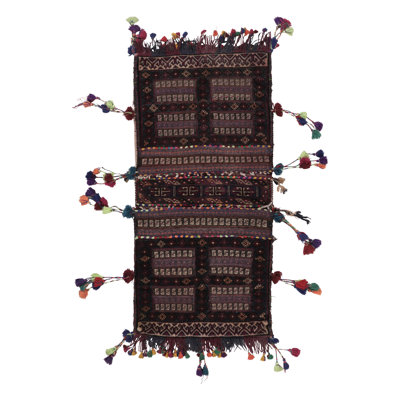 Antique Hand Knotted Wool Area Rug
