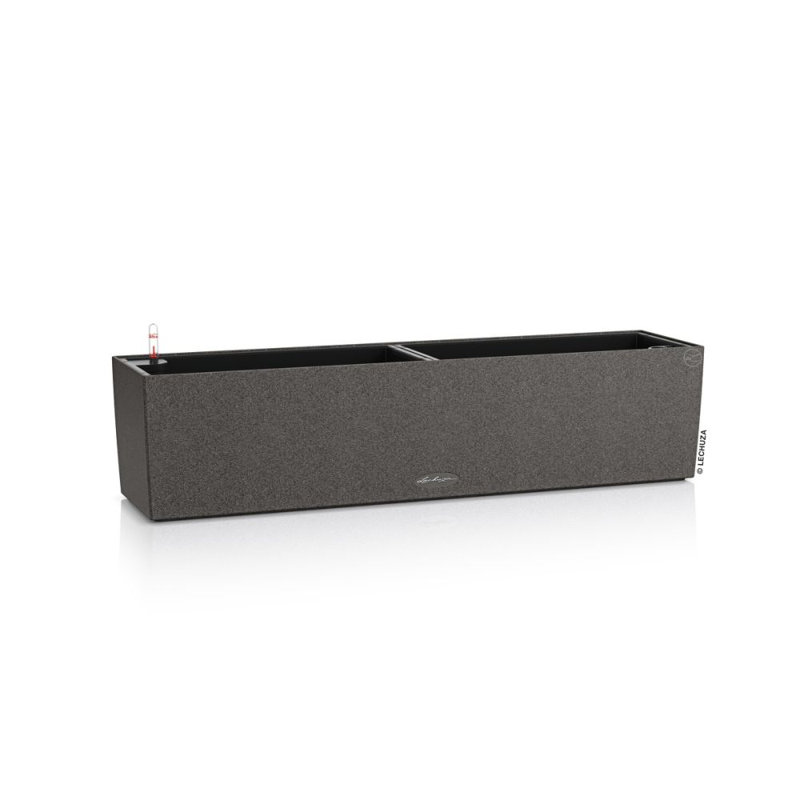 Balconera Window Box Planter, Graphite Black, 19 cm H x 79 cm W x 19 cm D