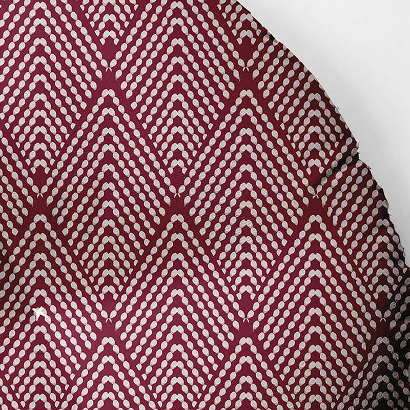 308_Oreiller capitonné à motif de plumes, 26 po x 26 po