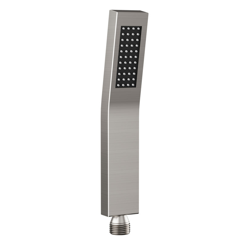 High Pressure Handheld Shower Head, 1.8 GPM, Brushed Nickel