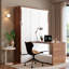 Lit escamotable avec bureau pliable Murphy-1377597268