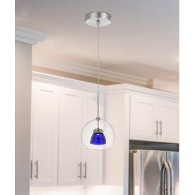 Luminaire suspendu géométrique à 1 lumière Lamanna
