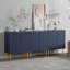 Armoire d'appoint à 2 portes réglables de 34,3 po de haut Rishaw-379815318