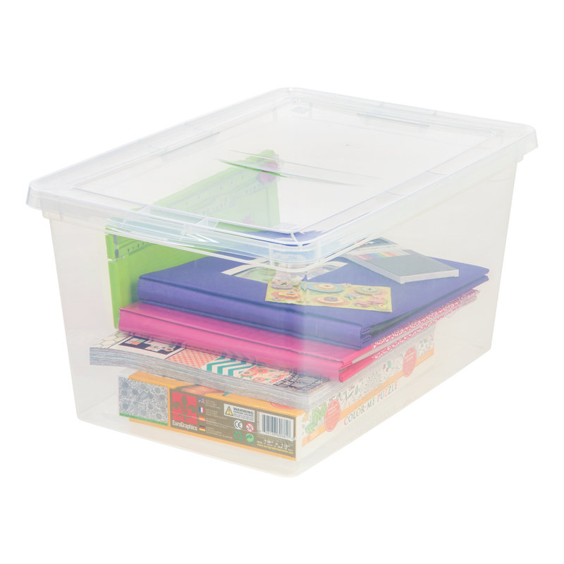 Basics By Wayfair™ Didmarton Plastic Bin, 58 Quart