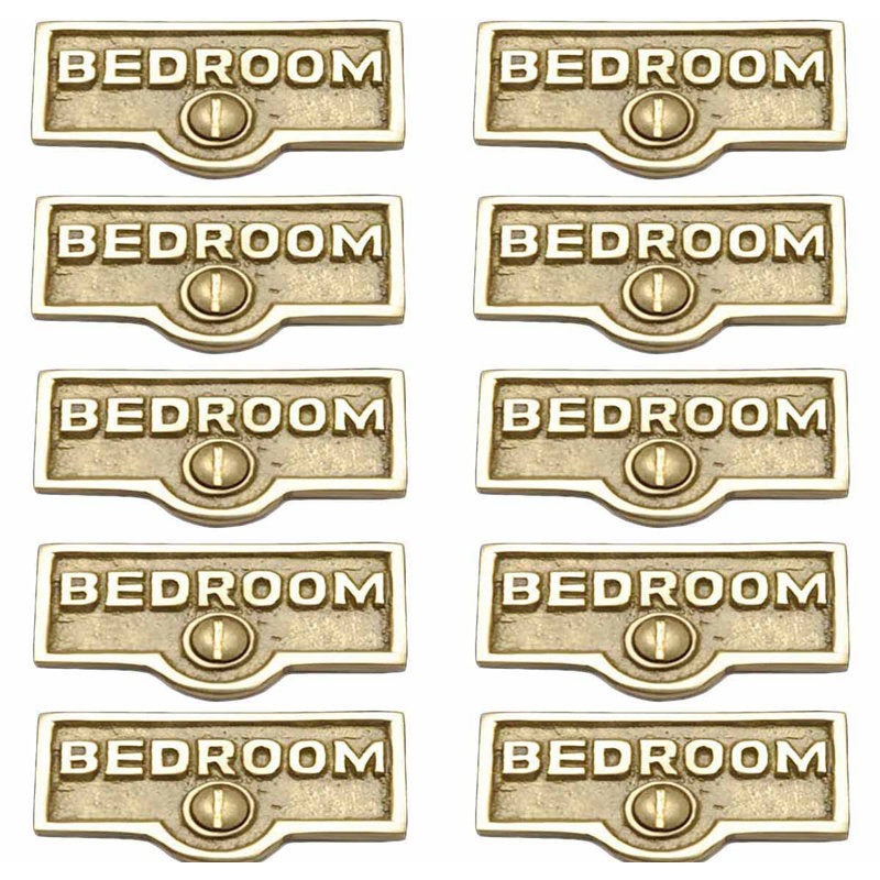 Switch Tags Bedroom Name Signs 1-Gang Rocker Wall Plate