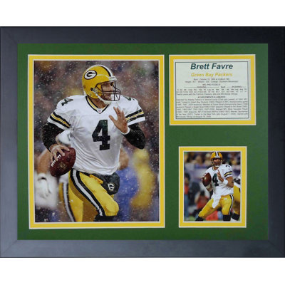 Brett Favre Away Framed Photographic Print