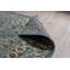 Tapis gris charmant en laine nouée à la main-360758419