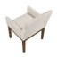 Transitional Brown Gray Upholstered Armchairs Set Of 2 Modern Farmhouse Dining Room Furniture(Only Dining Chairs)