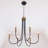 6 - Light Candle Style Dimmable Chandelier