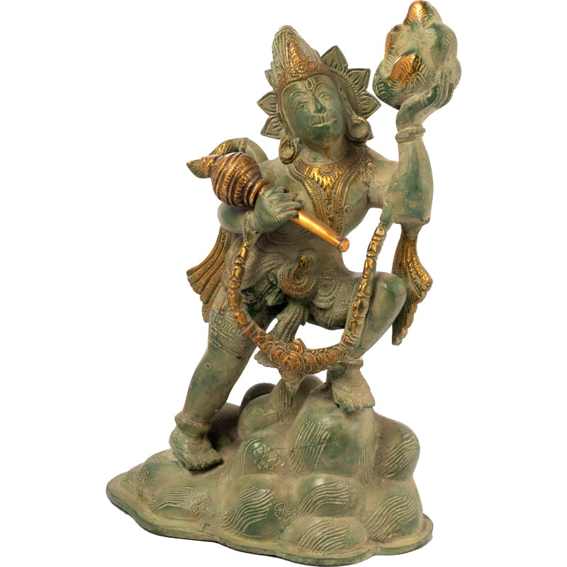 Figurine Hanuman Sanjeevani dans sa main